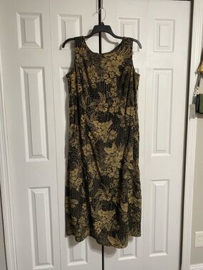 Danny & Nicole tropical print sleeveless Dress Size 18W